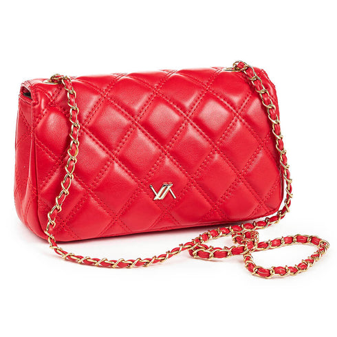 Verde Γυναικείο Τσαντάκι Βραδινό 01-1493 Κόκκινο